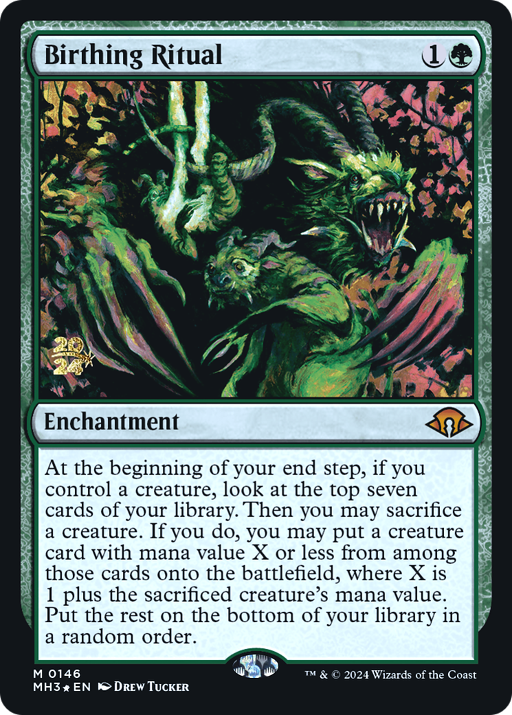 Birthing Ritual - Modern Horizons 3 Promos Foil