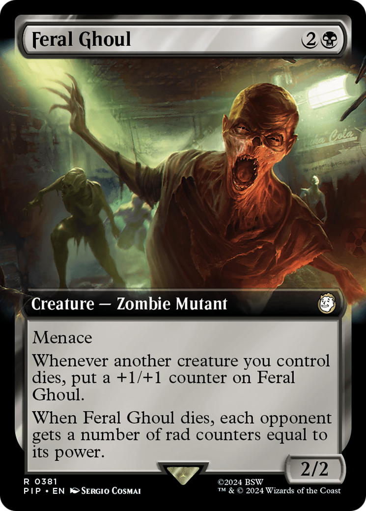 Feral Ghoul (Extended Art): (Extended Art) [Fallout]
