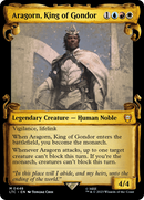 Aragorn, King of Gondor (Showcase Scrolls) - Tales of Middle-earth Commander: (Showcase)