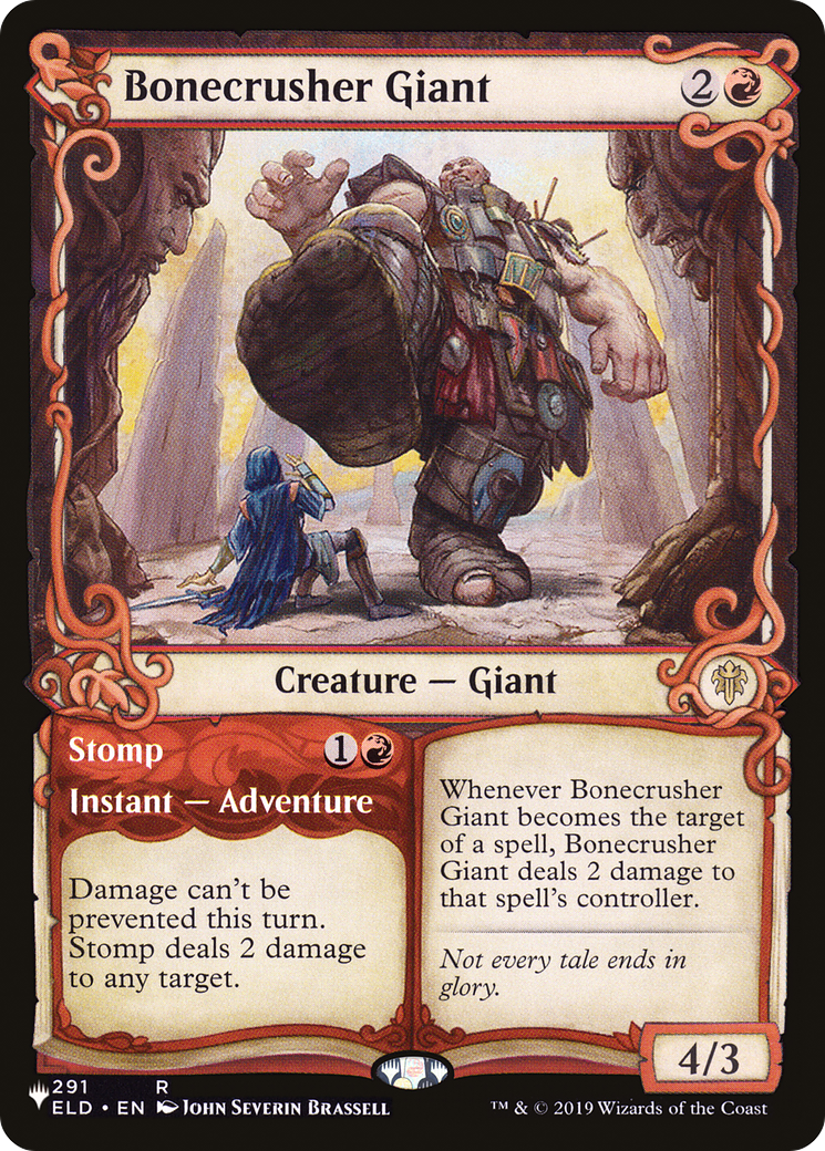 Bonecrusher Giant (Showcase) - The List: (Showcase)