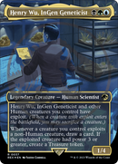 Henry Wu, InGen Geneticist (Borderless) (Emblem) [Jurassic World Collection] Foil