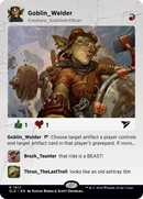 Goblin Welder (Borderless) [Secret Lair Drop]