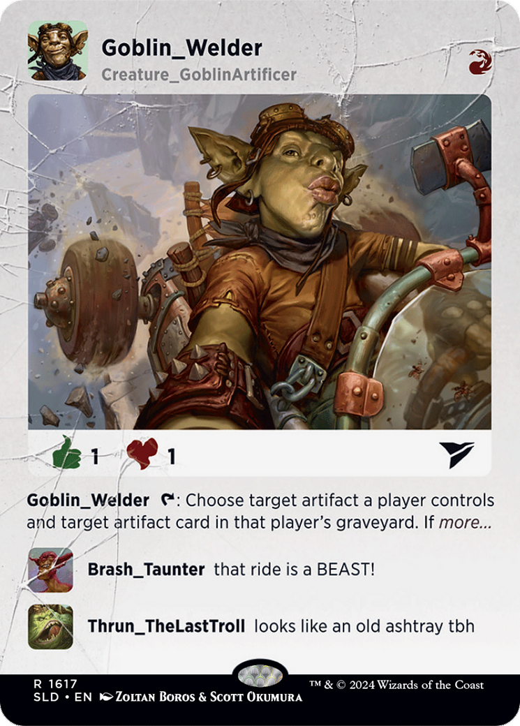 Goblin Welder [Secret Lair Drop] (Borderless)