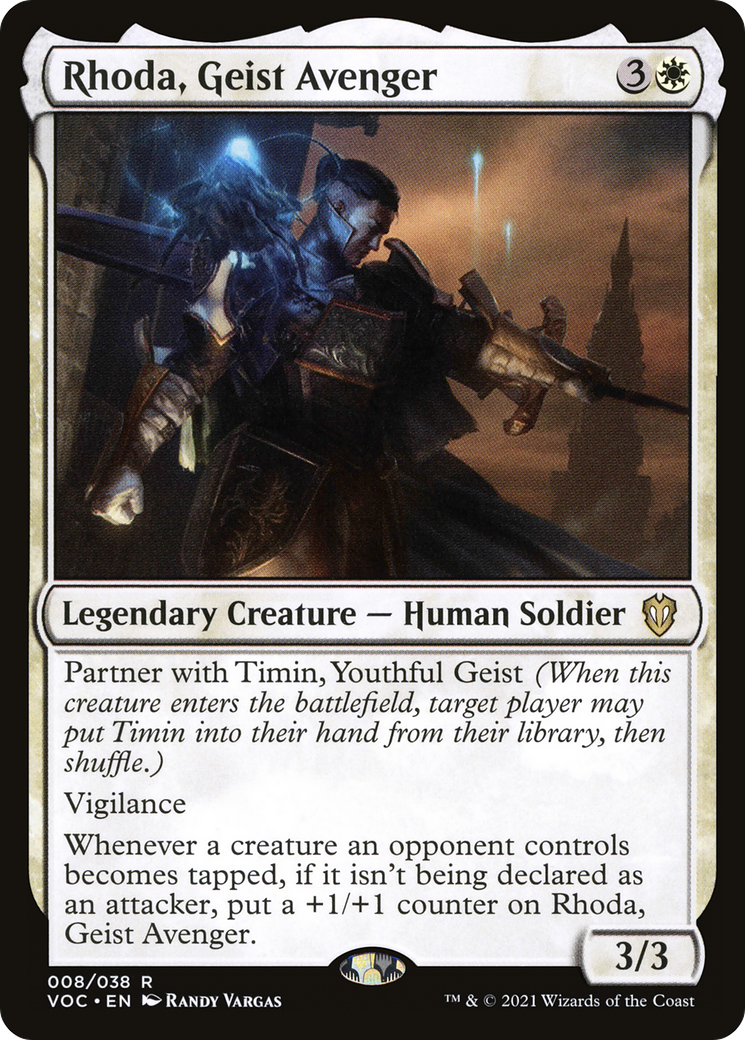 Rhoda, Geist Avenger - [Crimson Vow Commander]