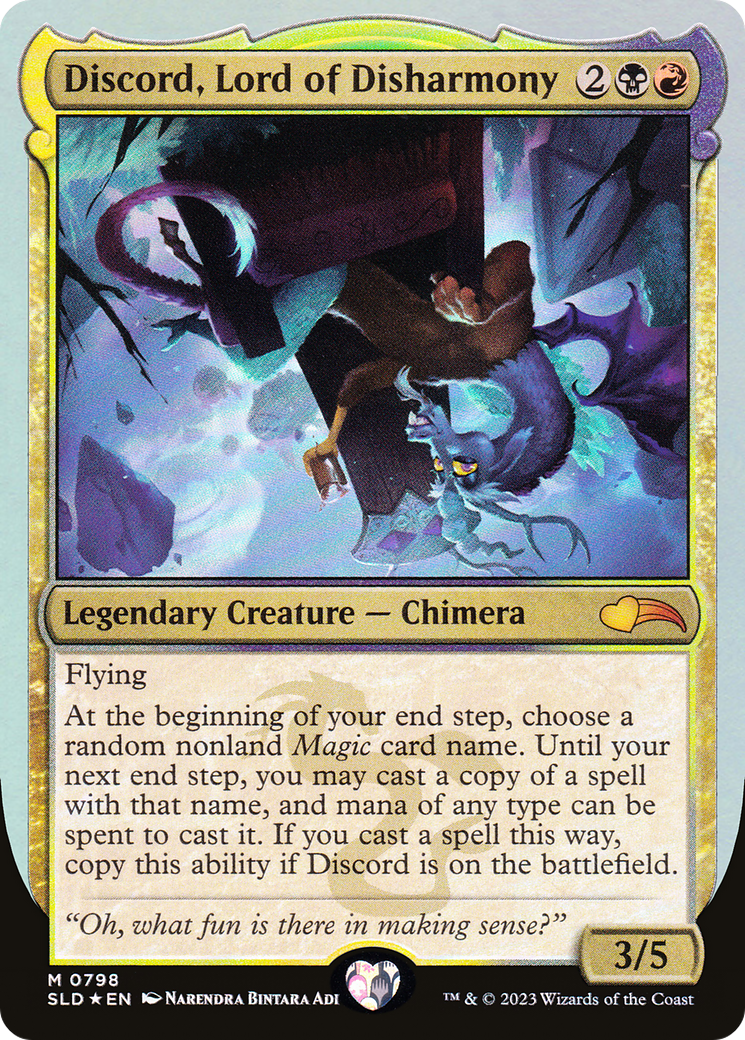 Discord, Lord of Disharmony [Secret Lair Drop]
