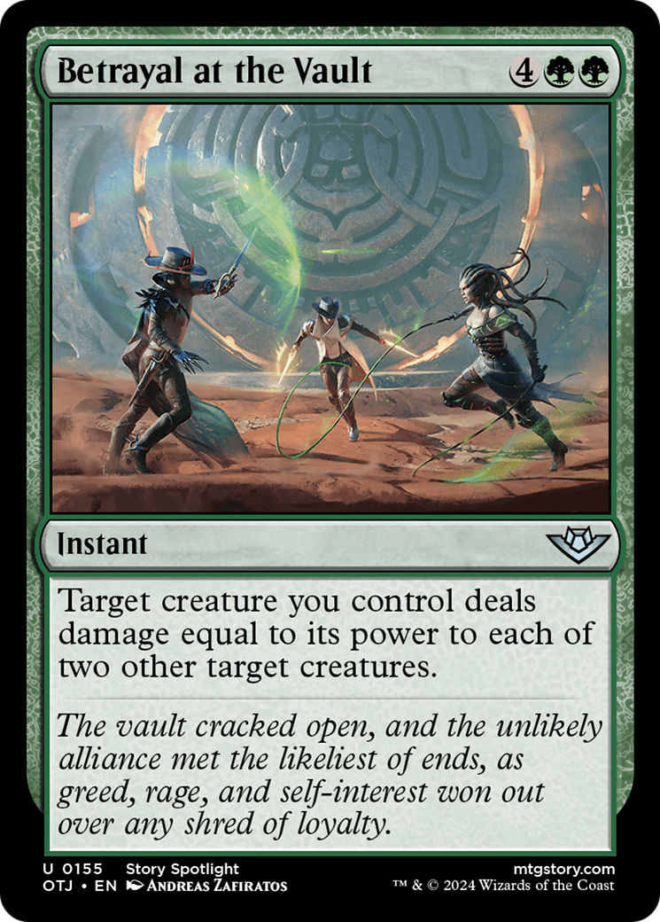 Betrayal at the Vault - Outlaws of Thunder Junction