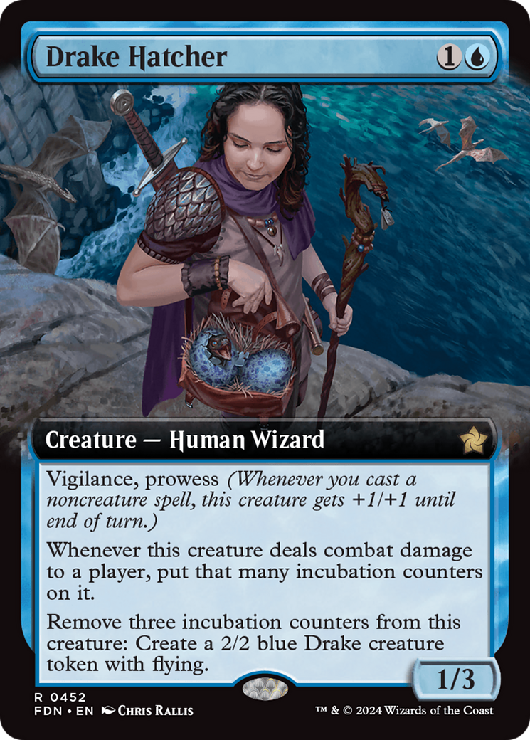 Drake Hatcher (Extended Art): (Extended Art) [Foundations]