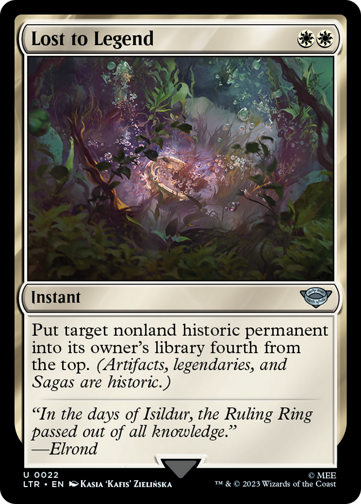 Lost to Legend - [The Lord of the Rings: Tales of Middle-earth]