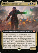 Mishra, Eminent One (Extended Art) - [The Brothers' War Commander]: (Extended Art)