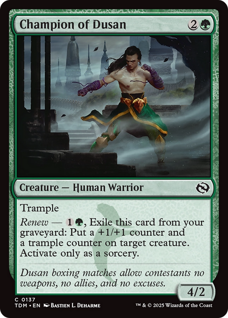 Champion of Dusan - Tarkir: Dragonstorm