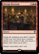 Disrupt Decorum [Murders at Karlov Manor Commander]