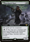 Howlpack Piper (Extended Art): (Extended Art, Double Faced Transform) [Innistrad: Crimson Vow]