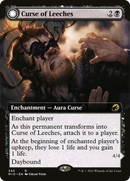 Curse of Leeches // Leeching Lurker (Extended Art) [Innistrad: Midnight Hunt]