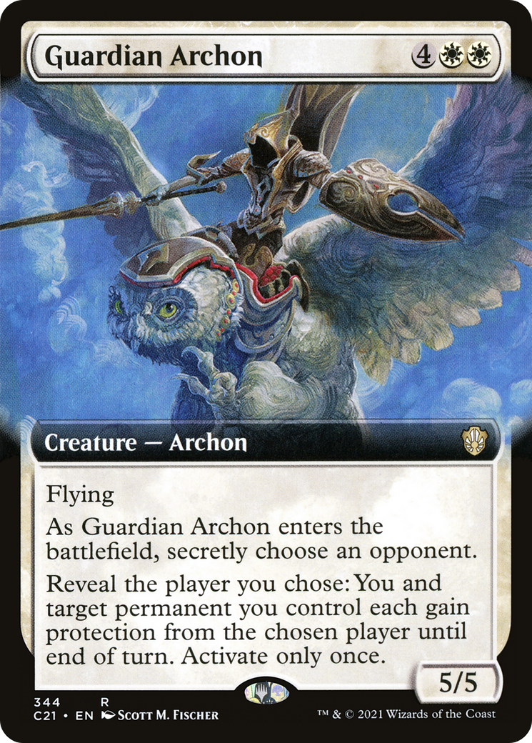 Guardian Archon (Extended Art): (Extended Art) [Commander 2021]