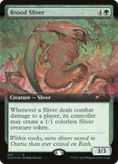 Brood Sliver (Extended Art) [Secret Lair Drop]: (Extended Art) Foil