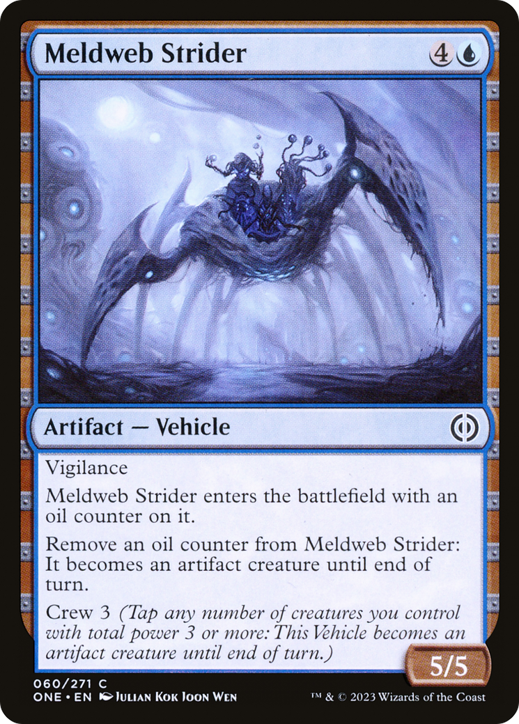 Meldweb Strider - [Phyrexia: All Will Be One]