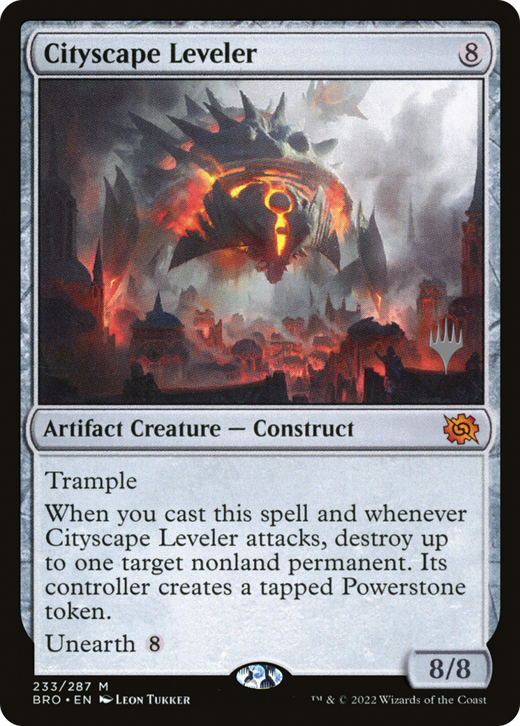 Cityscape Leveler [The Brothers' War Promos]