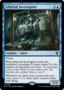 Ethereal Investigator - Murders at Karlov Manor Commander