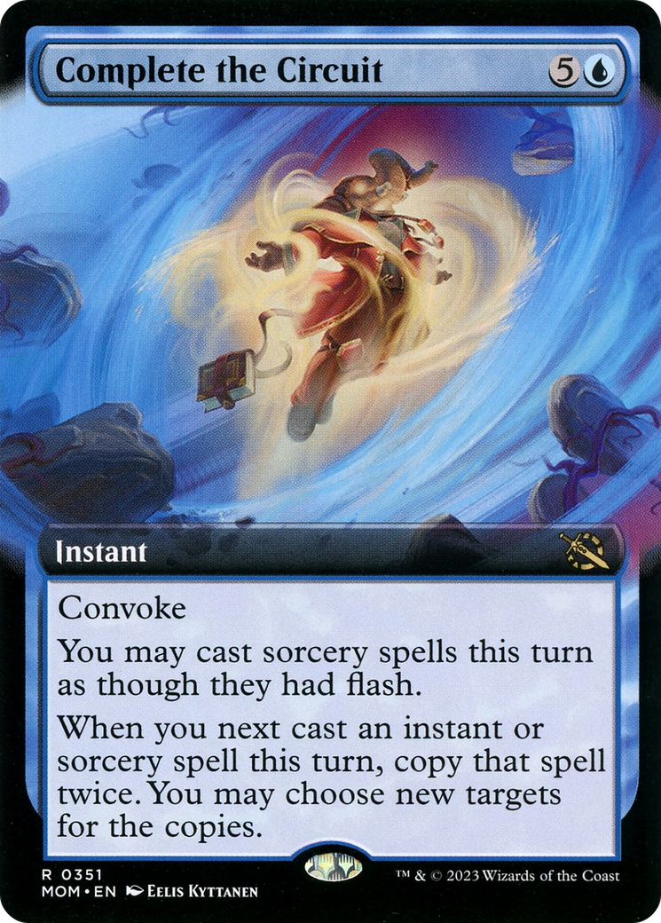 Complete the Circuit (Extended Art): (Extended Art) [March of the Machine]