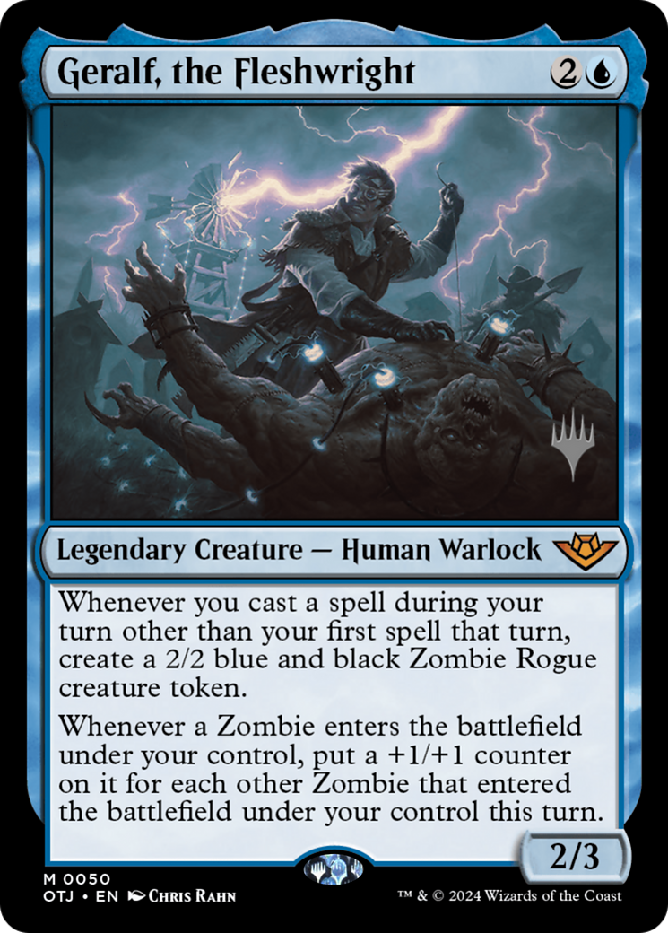 Geralf, the Fleshwright [Outlaws of Thunder Junction Promos]