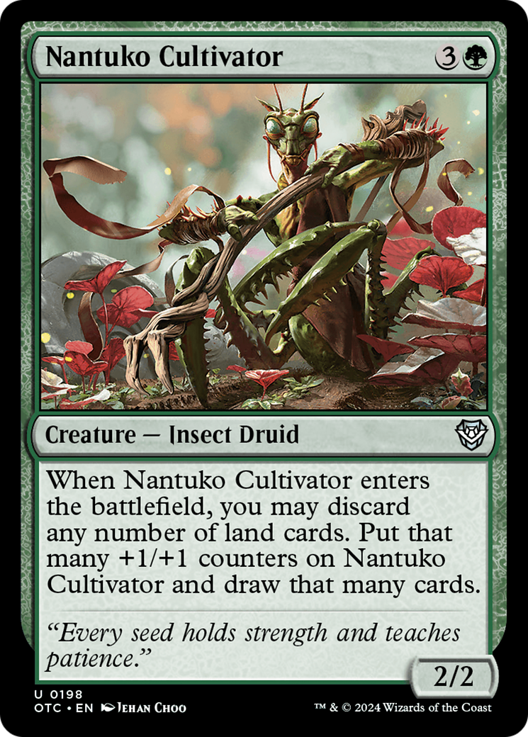 Nantuko Cultivator - [Outlaws of Thunder Junction Commander]