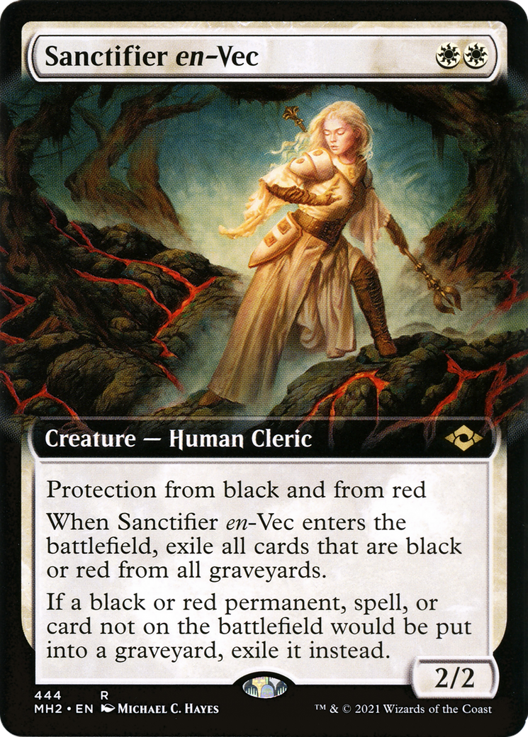 Sanctifier en-Vec (Extended Art) - [Modern Horizons 2]: (Extended Art)