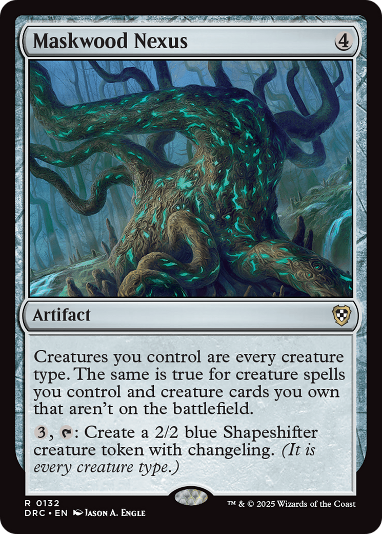 Maskwood Nexus - [Commander: Aetherdrift]