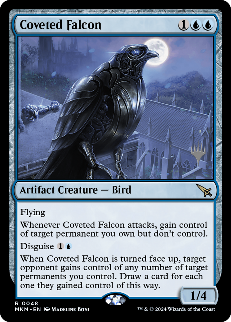 Coveted Falcon [Murders at Karlov Manor Promos]
