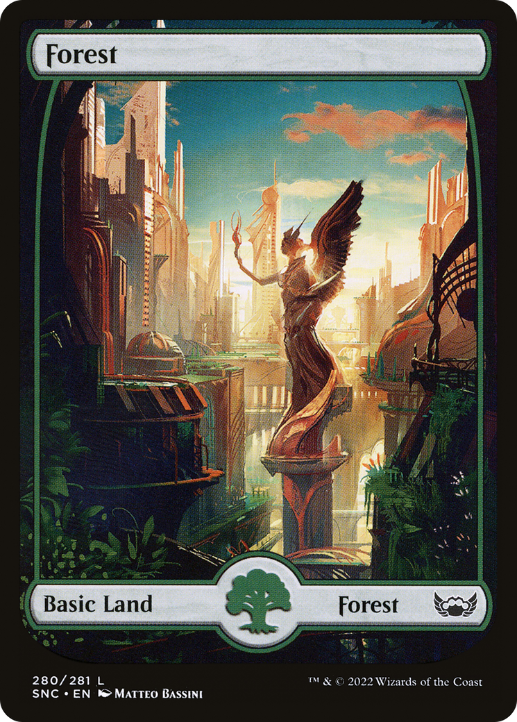 Forest (280): (Full Art) [Streets of New Capenna]
