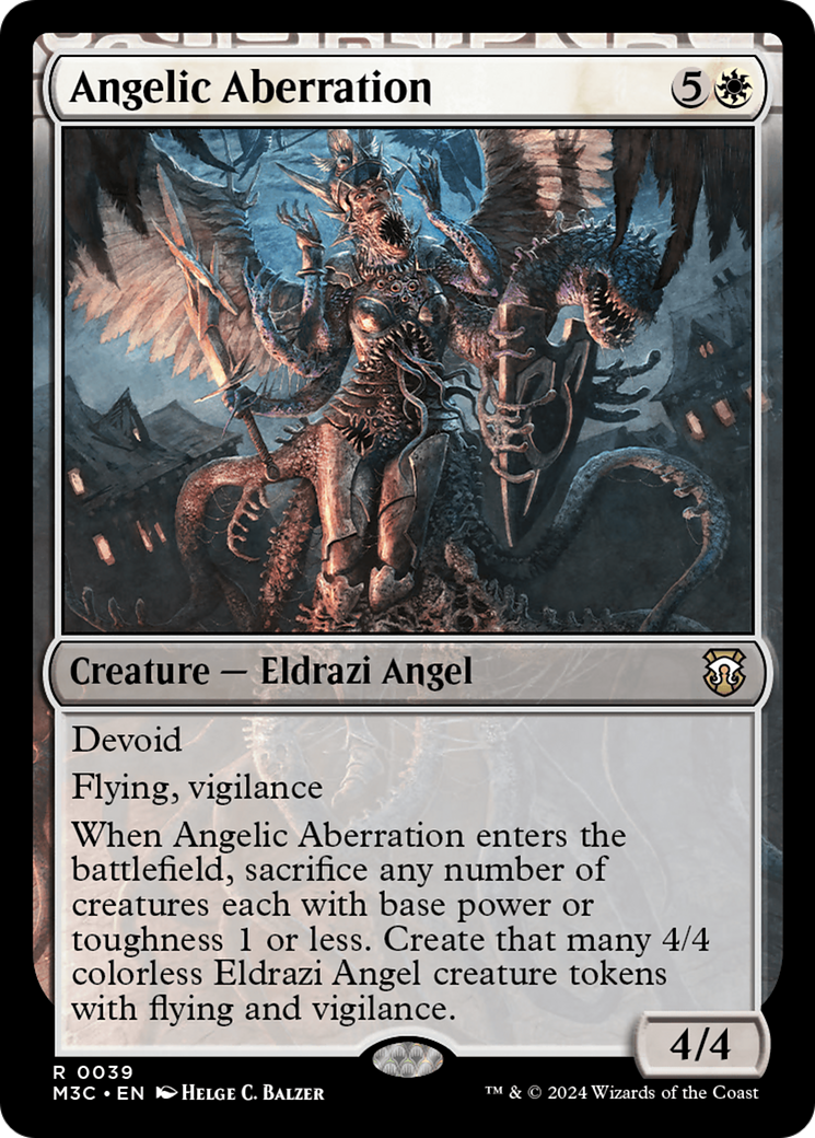 Angelic Aberration - Modern Horizons 3 Commander: (devoid)