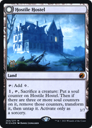 Hostile Hostel: (Double Faced Transform) [Innistrad: Midnight Hunt Promos] Foil