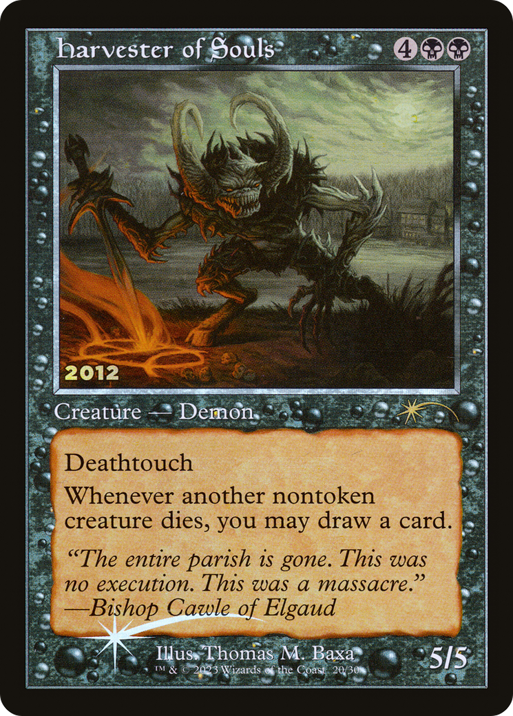 Harvester of Souls [30th Anniversary Play Promos] Foil