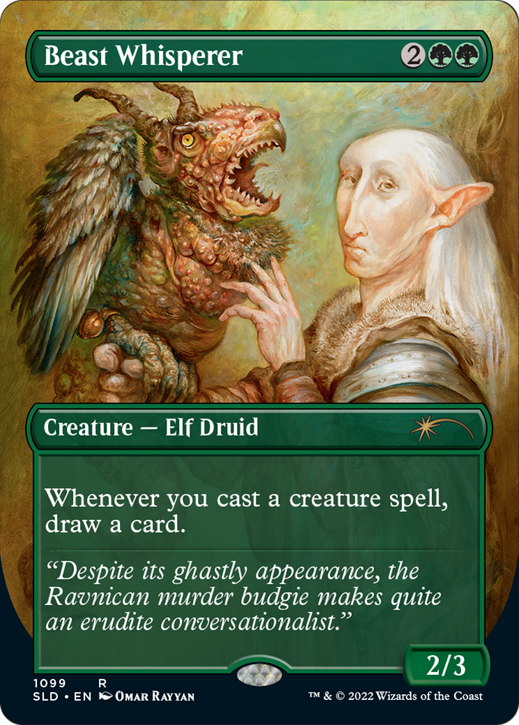 Beast Whisperer (Borderless) [Secret Lair Drop]