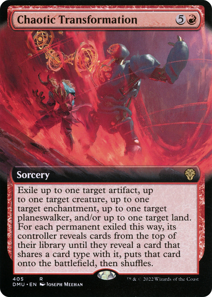 Chaotic Transformation (Extended Art) - Dominaria United: (Extended Art)