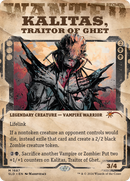 Kalitas, Traitor of Ghet [Secret Lair Drop]: (Showcase) (Borderless)