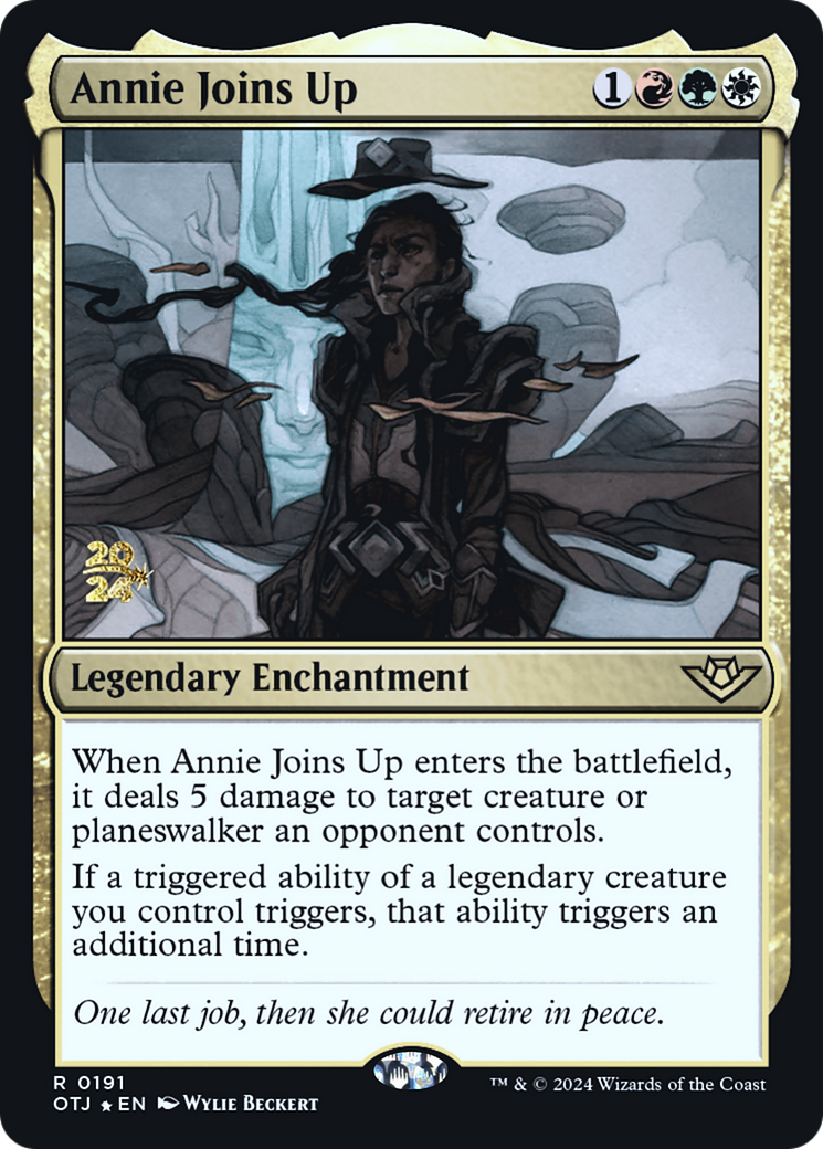 Annie Joins Up - Outlaws of Thunder Junction Promos Foil
