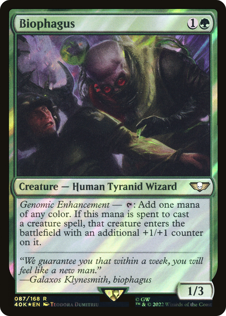 Biophagus (Surge Foil) - Warhammer 40,000 Commander Foil