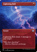 Lightning Bolt (Borderless Alternate Art) [Double Masters 2022]
