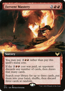 Fervent Mastery (Extended Art): (Extended Art) [Strixhaven: School of Mages]