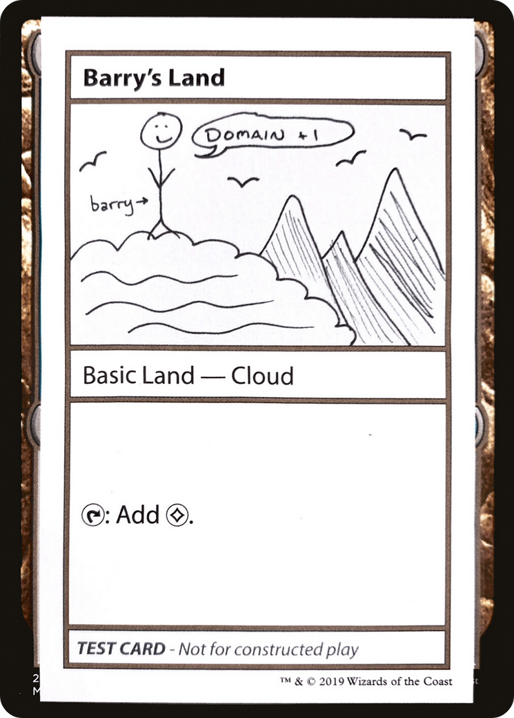 Barry's Land (No PW Symbol) - Mystery Booster Playtest Cards 2021