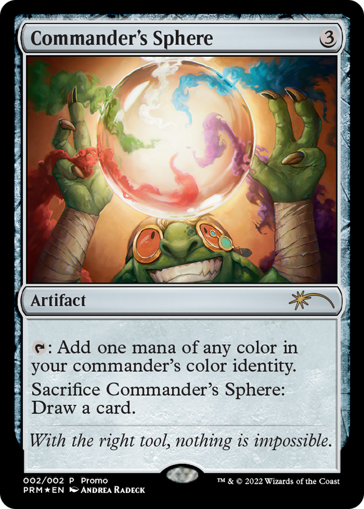 Commander's Sphere [Wizards Play Network 2024] Foil