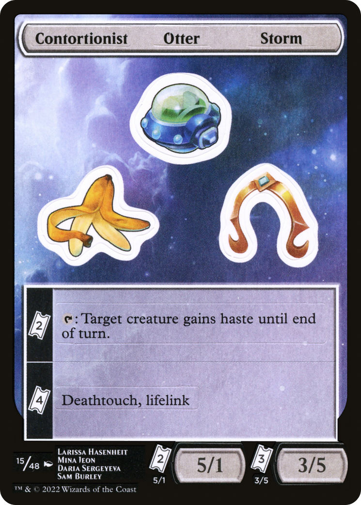 Contortionist Otter Storm [Unfinity Sticker Sheets]