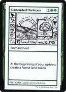 Generated Horizons (No PW Symbol) [Mystery Booster Playtest Cards 2021]