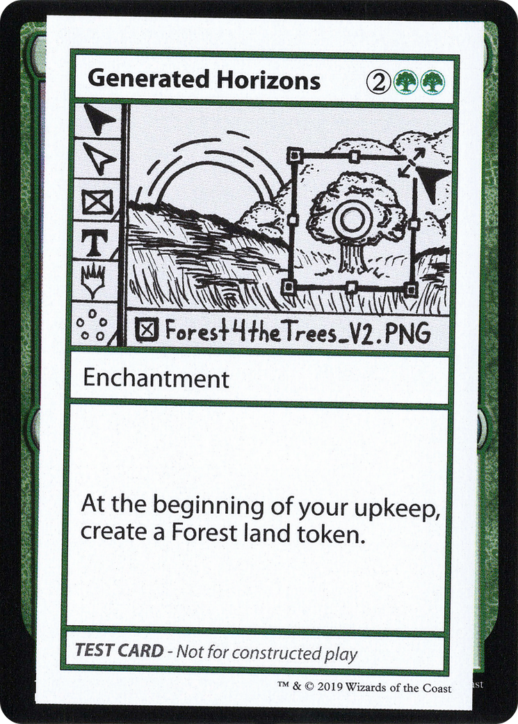 Generated Horizons (No PW Symbol) [Mystery Booster Playtest Cards 2021]