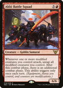Akki Battle Squad - Neon Dynasty Commander