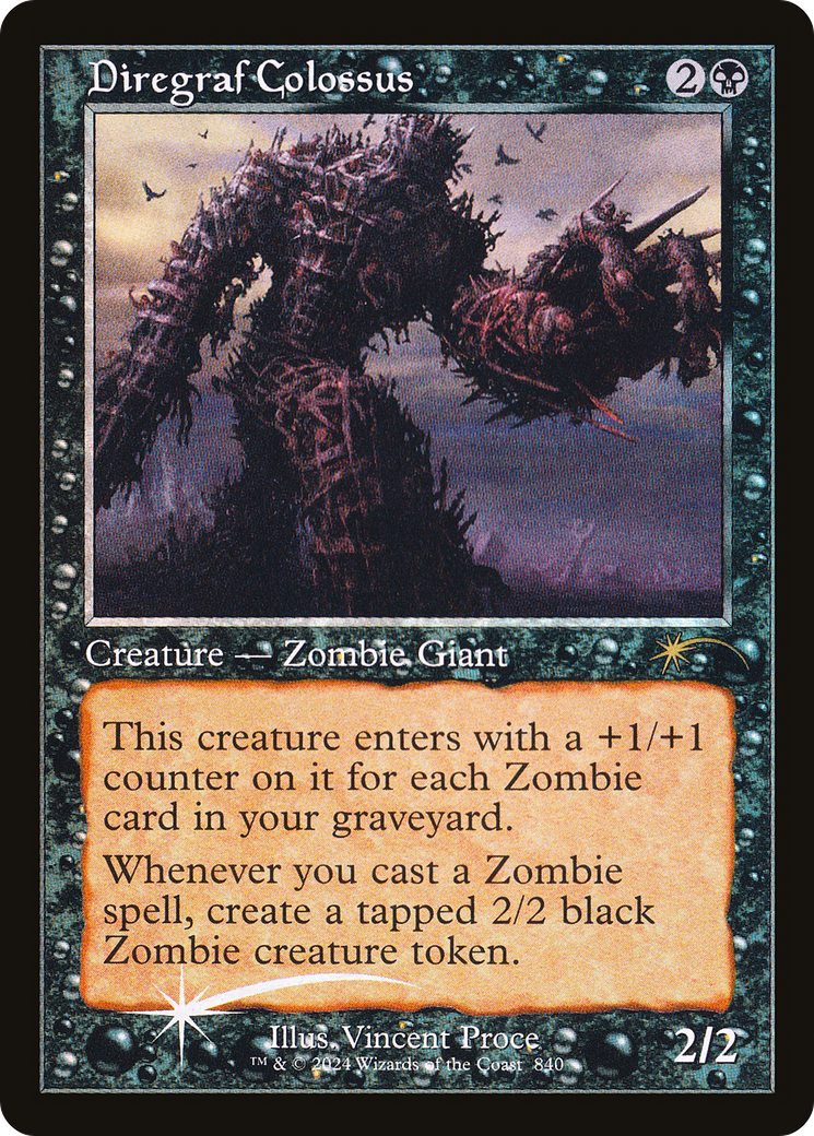 Diregraf Colossus (Retro Frame) [Secret Lair Drop] Foil