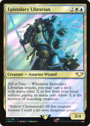 Epistolary Librarian (Surge Foil) [Warhammer 40,000 Commander] Foil