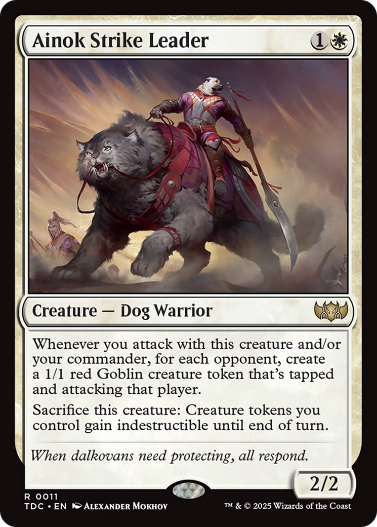 Ainok Strike Leader - Commander: Tarkir: Dragonstorm