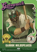 Garruk Wildspeaker (1457): (Full Art) (Borderless) [Secret Lair Drop]