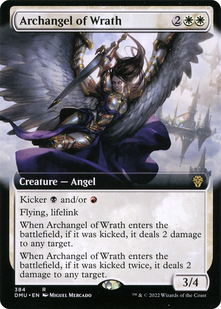 Archangel of Wrath (Extended Art) - Dominaria United: (Extended Art)